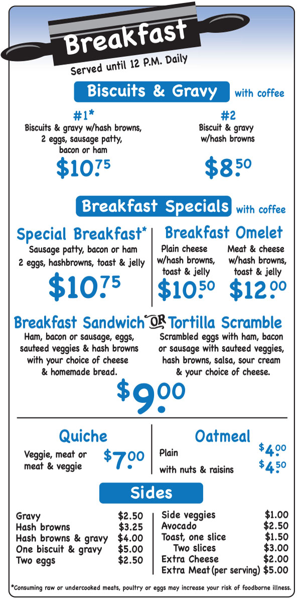 Bozeman MT Bakery Sandwich Deli Menu Mama Mac's