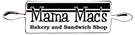 Mama Mac's Bakery Sandwich Shop Logo